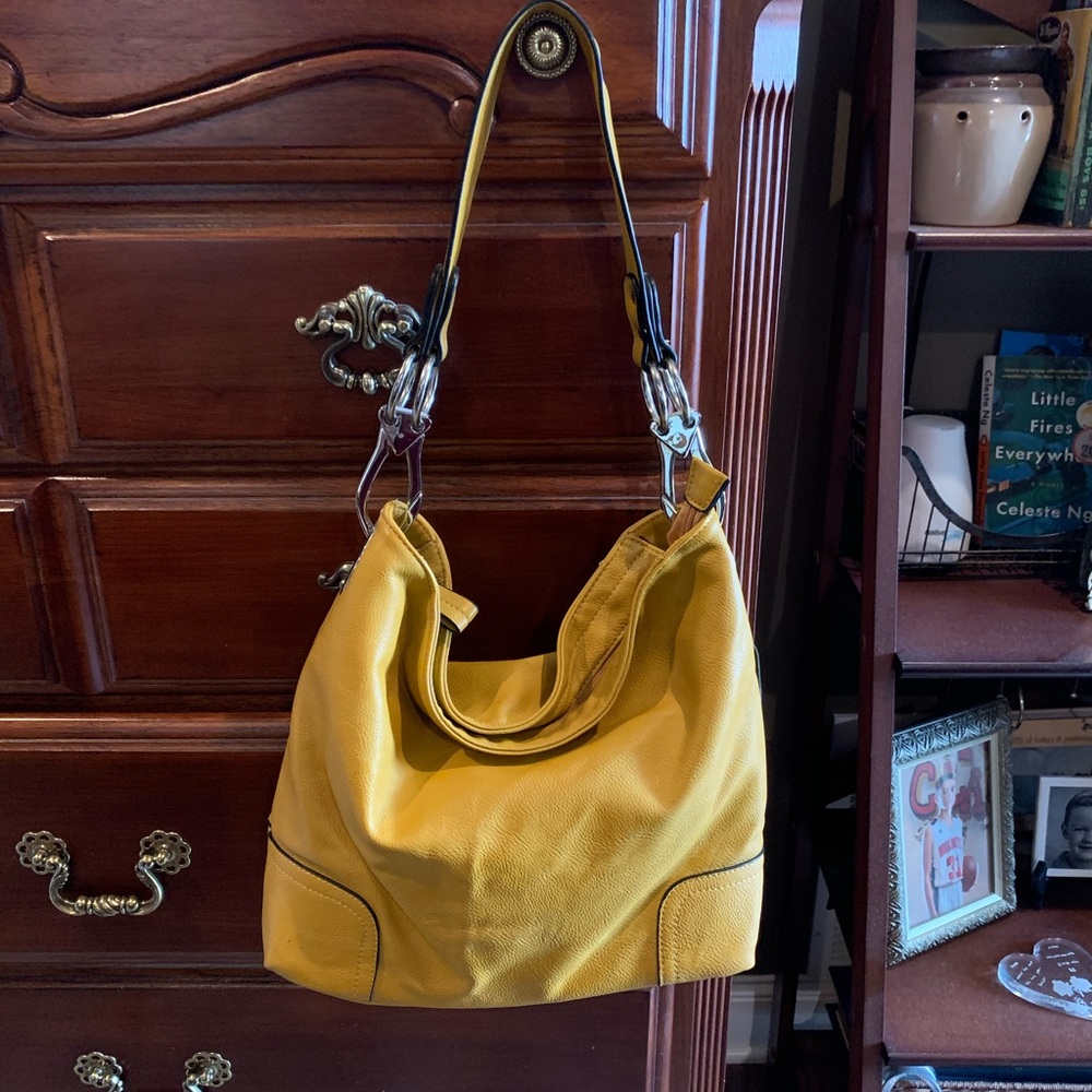 NWT mustard color purse